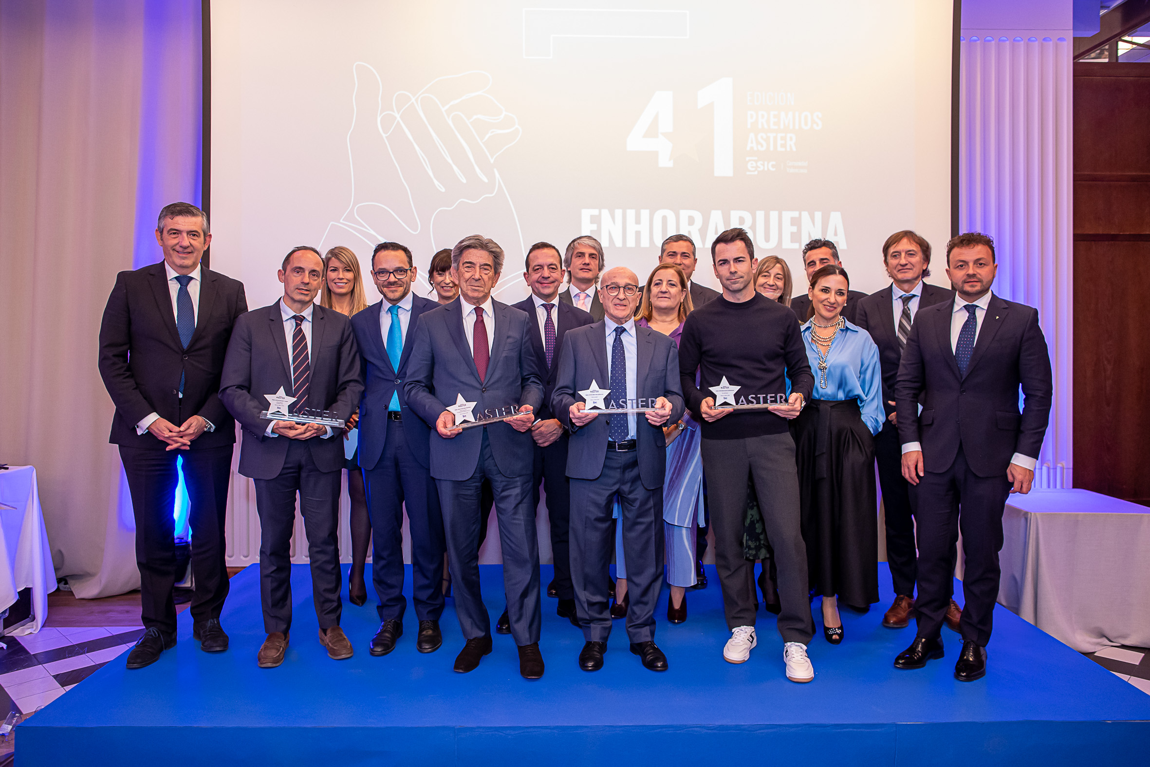 Galardonados Premios ASTER Comunidad Valenciana