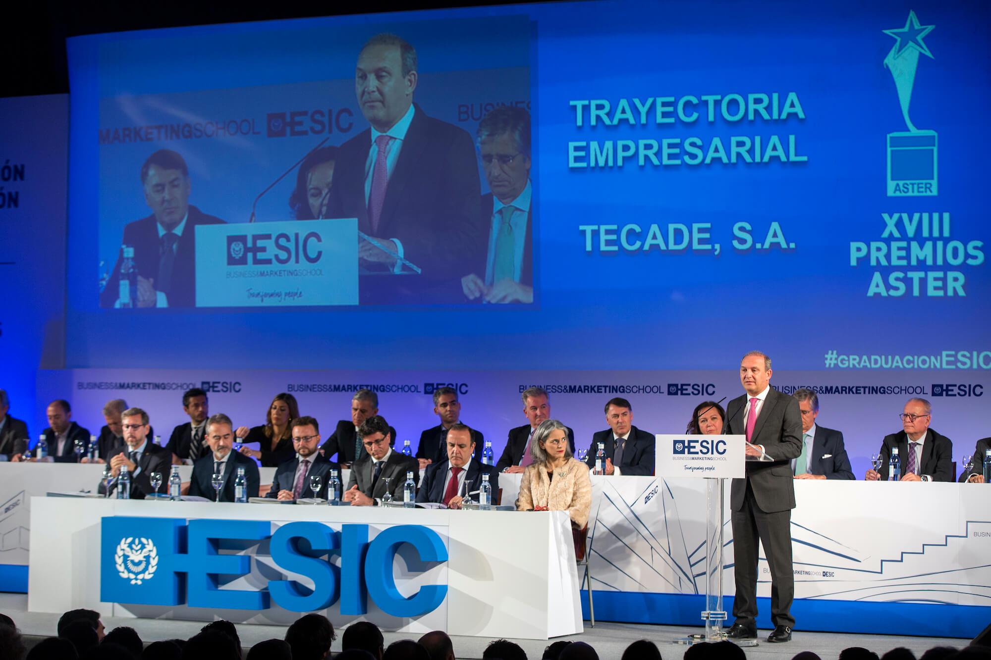 aster esic sevilla graduation aster award