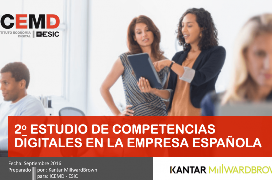 Las 10 disciplinas y 41 competencias digitales más destacadas de la empresa española