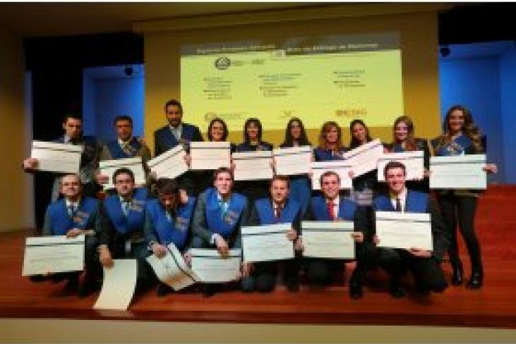 Acto de graduación de los alumnos de postgrado de ESIC y la Cámara de Comercio en Bilbao