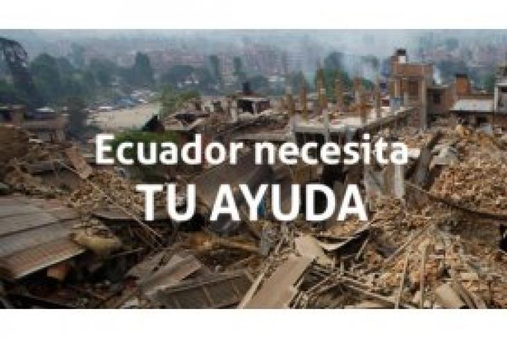 ESIC, con las víctimas del terremoto de Ecuador