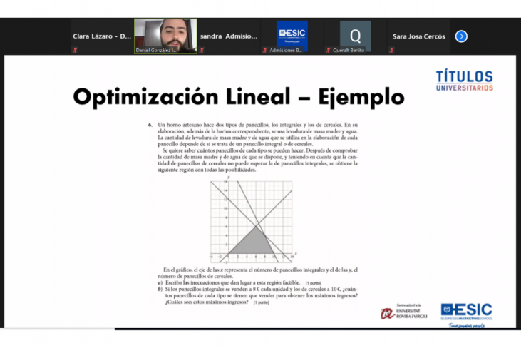 Matemáticas Aplicadas a las Ciencias Sociales de las PAU 1