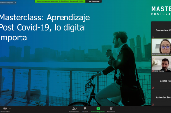 Masterclass “Aprendizaje post-covid: lo digital importa”