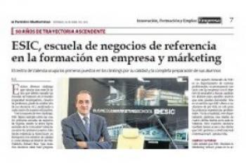 ESIC, escuela de negocios de referencia en la formación en empresa y marketing - EL PERIÓDICO MEDITERRÁNEO