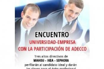 Barcelona - Encuentro entre Universidad y Empresa con la colaboración de Adecco