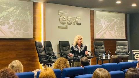 Pilar Jericho at ESIC University Valencian Community